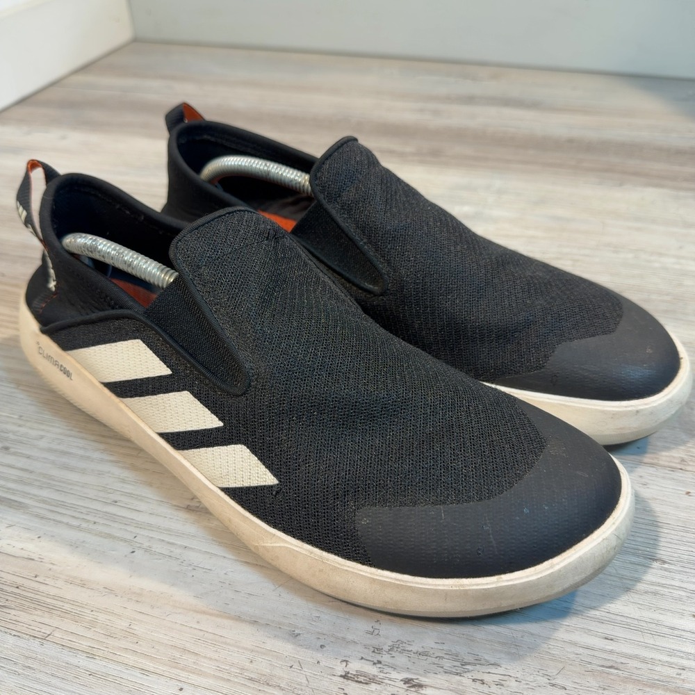 Adidas Terrex Boat Slip-On Climacool Black White Men's Size 12.5 JI3502